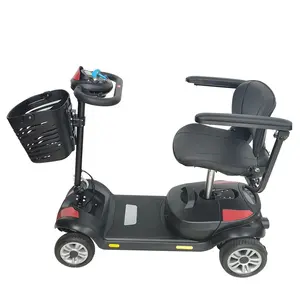 KSM-906 skuter listrik 4 roda untuk orang tua, Lift kursi daya penyandang cacat, mobilitas harga terbaik