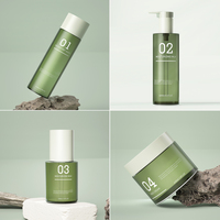 Botol Sampo PET Bening 100ml/200ml Daur Ulang, Botol Plastik Tebal 150ml untuk Serum, Krim, Lotion, Pompa, Kemasan Kosmetik Kosong