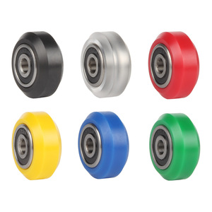 Ruota <span class=keywords><strong>in</strong></span> <span class=keywords><strong>Plastica</strong></span> CNC Grande e Piccola con Cuscinetto, Rullo per Profilo <span class=keywords><strong>in</strong></span> Alluminio a V, Puleggia per Cinghia - Product Image 6