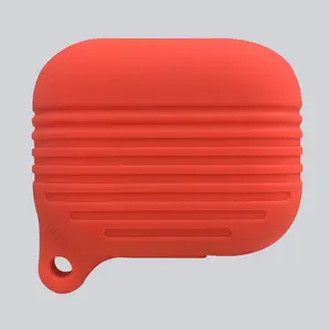 Commercio all'ingrosso di vendita caldo del silicone wireless Air ipod auricolari pro casi accessorio antiurto impermeabile caso auricolare