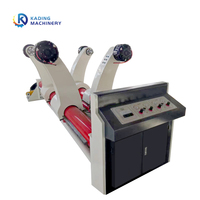 La bannière enroulable électrique automatique tient le support de papier de bobine Shaftless de carton ondulé
