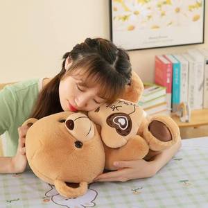 Oso de Peluche Rojo de San Valentín Personalizado, Peluche de Felpa Suave, Regalo para el Día de la Madre, Navidad, Regalo para Niñas - Product Image 6