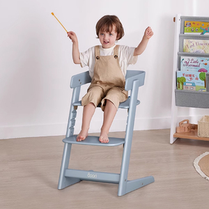 Boori Tidy chaises de dîner en bois pour bébé réglable 3 en 1 bébés assis alimentation talon <span class=keywords><strong>chaise</strong></span> haute pour manger des adultes aussi - Product Image 4