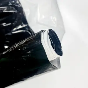 Película de plástico de calidad 5MIL 6MIL, 32 'x 100', película de panda negra y blanca, cubierta de ensilaje fresco, barrera de vapor, lona de ensilaje