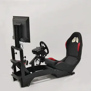 Silla Gaming para coche, simulador de <span class=keywords><strong>Asiento</strong></span> de Carreras, soporte para <span class=keywords><strong>volante</strong></span> de la cabina, precio de fábrica - Product Image 1
