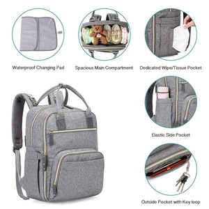 Bonita <span class=keywords><strong>Sac</strong></span> À Dos <span class=keywords><strong>Sac</strong></span> <span class=keywords><strong>De</strong></span> Voyage <span class=keywords><strong>Sac</strong></span> À Langer Fourre-Tout <span class=keywords><strong>Sac</strong></span> À Langer Bébé Avec Un Nouveau Design - Product Image 5