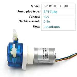 Pompe péristaltique basse pression <span class=keywords><strong>Kamoer</strong></span> KPHM100 12V/24V à moteur CC sans balais/à balais, petite, 100 ml/min, pour traitement des eaux usées (OEM) - Product Image 6