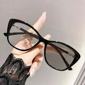 Gafas de Moda 2025 con Filtro de Luz Azul para Computadora, Monturas para Miopía, Gafas Fotocromáticas de Ojo de Gato para Mujer - Product Image 2