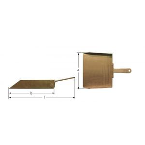 AMPCO - NN0050 Dust pan, Brass - EAN 7630027463101 NON-SPARKING PICKS, FORKS AND <b>SHOVELS</b> - Product Image 1