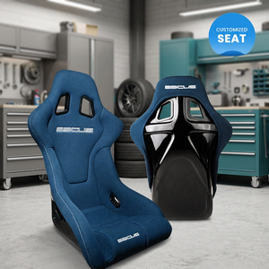 Asiento Deportivo de Competición SSCUS APEX-FABRIC, Fabricado con Tela FRP |   Asiento de cubeta completo ligero de ajuste universal |   Fábrica de Malasia - Product Image 1