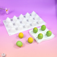 Moule en silicone 3D en gros pour fruits : Framboise, Mûre, Mangue, Citron, Pêche – Idéal pour gâteaux, mousses, glaces, chocolats et desserts français