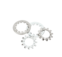 Interne Zahnklemmring-Unterlegscheibe, gezahnte Sternunterlegscheibe für vibrationsdämpfende Schraubenbefestigung, Maschinenmontage-Hardware-Kit
