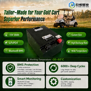 2,16 kWh Smart BMS 72V LiFePO4 Lithium IJzer Fosfaat Prismatische Deep Cycle Golfkar Graad A Oplaadbare Lithium Batterijpakket - Product Image 6