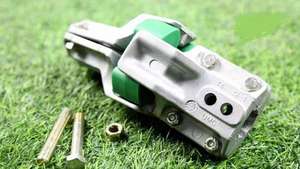 Acoplamiento de unión flexible de aluminio para sistema de riego de pivote central, con estructura de engranajes, 7/8 3/4, diámetro de orificio de 100 mm - Product Image 3