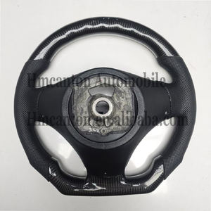 Volant sport M en cuir perforé et fibre de carbone avec LED, design le plus récent, pour BMW E90 E91 E92 E93 Série 3 - Product Image 6