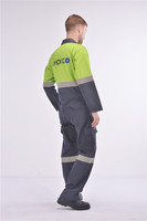 Salopette résistante à la flamme pour homme, vêtement de travail personnalisé Hivis