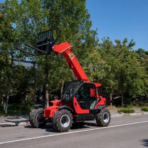 Chariot élévateur télescopique 3 tonnes 7 m pour manutention extérieure, hydraulique, options d'accessoires multiples, en promotion, polyvalent - Product Image 2