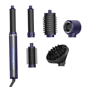 Ad alta velocità Brushless capelli strumenti phon Dryer Set Air Wrap Styler salone spazzola ad aria calda 1400W fon spazzola a caldo per capelli - Product Image 1