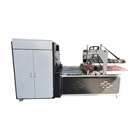 Machine à plier, à coller et à relier automatique pour boîtes en carton, machine à coller pour carton ondulé