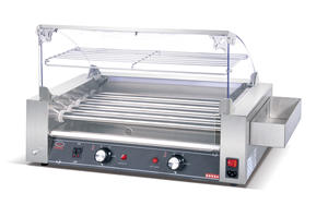 Máquina Asadora de Salchichas Eléctrica Comercial Automática de 9 Tubos Jie Guan EH-209, 220V, Nuevo Equipo para Refrigerios de Supermercado - Product Image 2