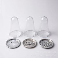 Boîtes de conserve en aluminium à ouverture facile 330 ml 500 ml non rechargeables pour boissons gazeuses et bières