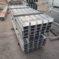 Columna universal galvanizada con viga en H de acero para muro de contención de traviesas de hormigón de Australia