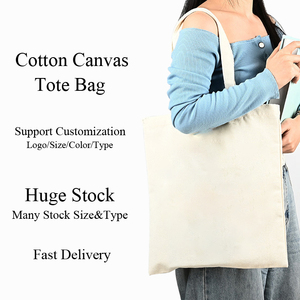 Borsa a tracolla con Graffiti dipinti a mano a mano da donna con chiusura a cerniera lunga borsa per lo Shopping in tela bianca all'ingrosso - Product Image 5