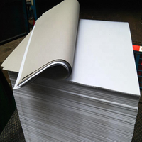 Papier cartonné duplex 250 g/m², 300 g/m², 400 g/m², 450 g/m², blanc avec dos gris, prix d'usine