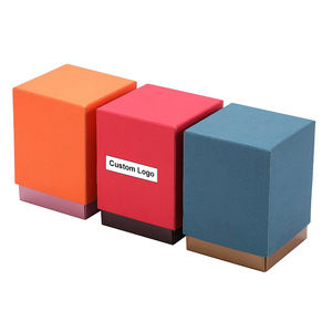 Lipack personalizado logotipo regalo papel vela cajas embalaje personalizado Caixa De Vela - Product Image 2