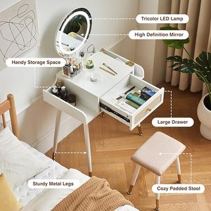 <span class=keywords><strong>Tocador</strong></span> moderno de panel de madera <span class=keywords><strong>con</strong></span> almacenamiento de luz Suministro transfronterizo de <span class=keywords><strong>Amazon</strong></span> de fábrica para muebles de dormitorio - Product Image 4