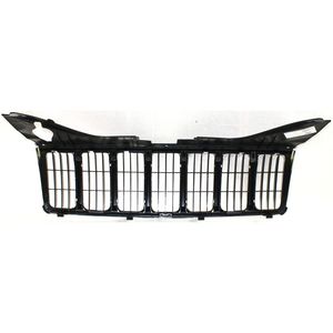 Rejilla de parrilla para Jeep <span class=keywords><strong>Grand</strong></span> <span class=keywords><strong>Cherokee</strong></span> 2005 <span class=keywords><strong>2006</strong></span> 2007 carcasa cromada con inserto negro de plástico OEM 55156814AB - Product Image 4