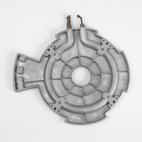 Plaque chauffante en alliage d'aluminium moulé sous pression pour autocuiseur électrique, pièces de fonderie de précision pour appareils électroménagers, fabrication OEM sur mesure