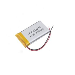 3,7 V 453030 350 mAh large capacity rechargeable small ultra thin lithium polymer battery - Product Image 6