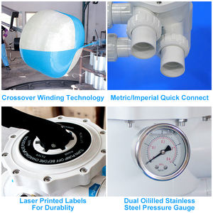 Filtre à eau pour piscine, pompe, Irrigation automatique, système de carbone, <span class=keywords><strong>Intex</strong></span> Media, filtre à particules et sable de surface, boire - Product Image 3