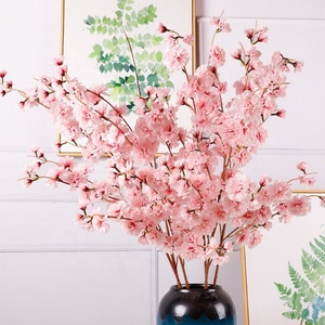 Fleur artificielle QiHao, branche de cerisier artificielle en soie japonaise Sakura à vendre - Product Image 6