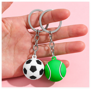 Llavero Metálico 3D Personalizado, Miniatura Realista, de Fútbol Americano, Baloncesto, <span class=keywords><strong>Tenis</strong></span>, Rugby, para Clubes, Equipos y Jugadores, Regalos, Venta al Por Mayor, Mundial 2026 - Product Image 6