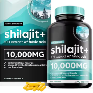 Odm/Oem Pure 10000Mg Shilajit Capsules Met <span class=keywords><strong>Rhodiola</strong></span> <span class=keywords><strong>Rosea</strong></span> Zeemos Ashwagandha-Biologische Gezondheidszorg Supplementen - Product Image 1