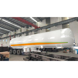 Tri Axles 50000 Litres GPL Gas Tanker lpg Tank Semi Trailer à vendre - Product Image 4