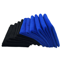 Serviette de nettoyage en microfibre écologique tout usage carrée 30x30cm pour le nettoyage des sols de cuisine, l'élimination de la poussière et le séchage de la vaisselle