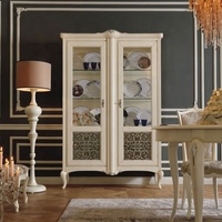 Console de style farmhouse moderne en bois fait main avec miroir mural et buffet personnalisable pour salon