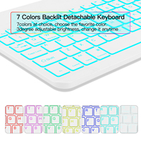 Casing Keyboard nirkabel, casing Keyboard nirkabel dengan casing untuk Samsung Galaxy Tab A6 A8 A7 Lite S6 Lite S7 Fe S8 Plus