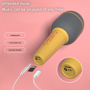 Micrófono Inalámbrico de Alta Fidelidad para Karaoke con Efectos de Voz Mágicos TWS <span class=keywords><strong>Duet</strong></span> para Niños - Product Image 5