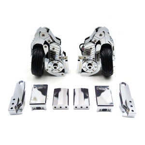 Nouveau support de stationnement et roues de support pour moto Chiefdom HD Road King Indian Challenger pour modèles <span class=keywords><strong>K1600</strong></span> <span class=keywords><strong>GTL</strong></span> R18 Noir Chromé - Product Image 2