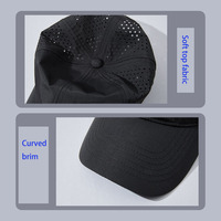 Groothandel Rts Nieuwe Outdoor Sneldrogende Sport Lopen Verstelbare Elastische Baseballpet Ademende Mesh Cap Voor Man En Dames