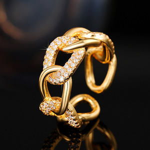 Anello con Design a Catena per Dito Indice da Donna - Product Image 4