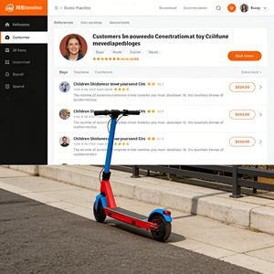 Trottinette <span class=keywords><strong>électrique</strong></span> pour enfants de qualité supérieure, pliable, moteur puissant, durable pour une utilisation prolongée - Product Image 5