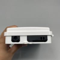 Façade à 2 ports Ftth Mini blanc ABS fibre optique Sc Plc Socket 2 Core Ftth Terminal Box