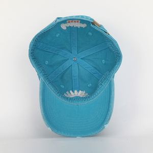 Manufacture Meidiney Custom 6 Panel Embroidery Logo Distressed Gorras Baseball Cap,Plain Wash Cotton Unconstructed <b>Dad</b> <b>Hat</b> - Product Image 6
