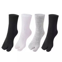 Gros Flip Flop Casual Tabi Style Orteil Fendu Geta Mèche Personnalisé Logo Chaussettes V-Bout Gros Orteil Chaussettes
