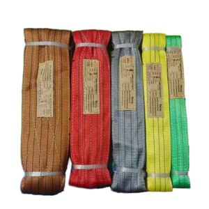 Tùy chỉnh màu sắc cao sức mạnh Polyester cáp treo 1 tấn Công suất Vật liệu xử lý nâng Sling - Product Image 1